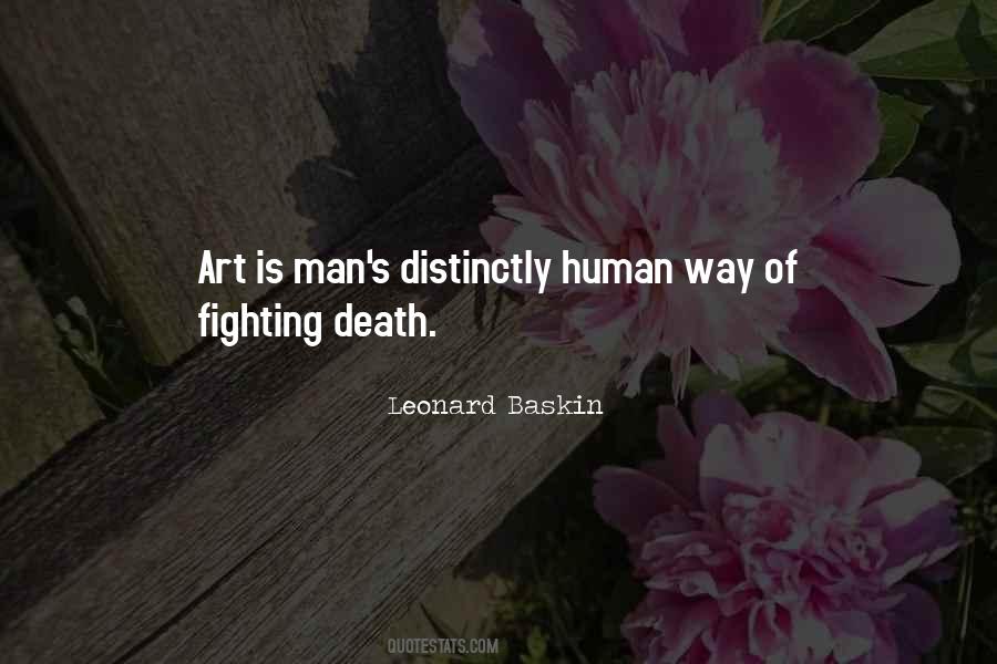 Leonard Baskin Quotes #1431864