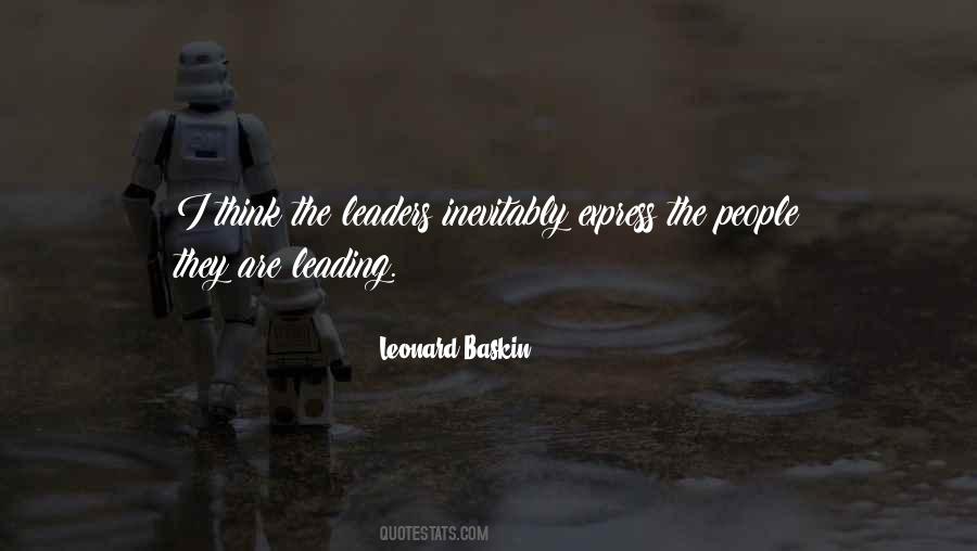 Leonard Baskin Quotes #554016