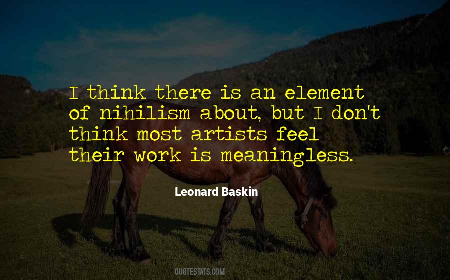 Leonard Baskin Quotes #666671