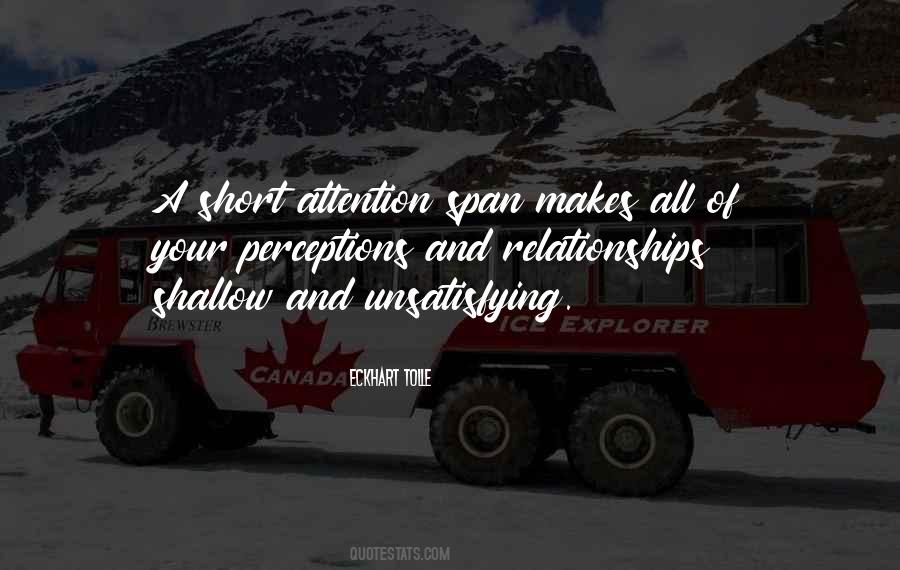 Quotes About Attention In Relationships #1656606