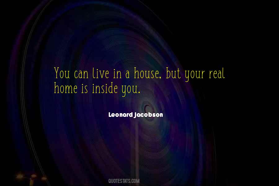 Leonard Jacobson Quotes #1279626