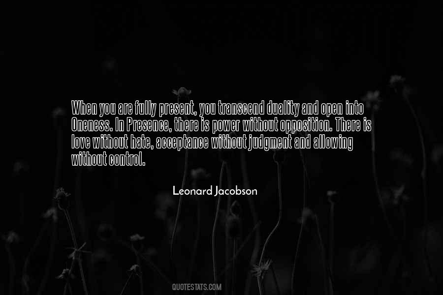 Leonard Jacobson Quotes #1875279