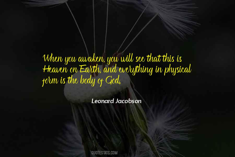 Leonard Jacobson Quotes #203604