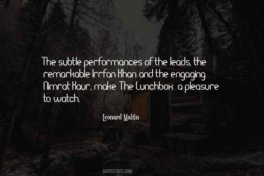 Leonard Maltin Quotes #1700346