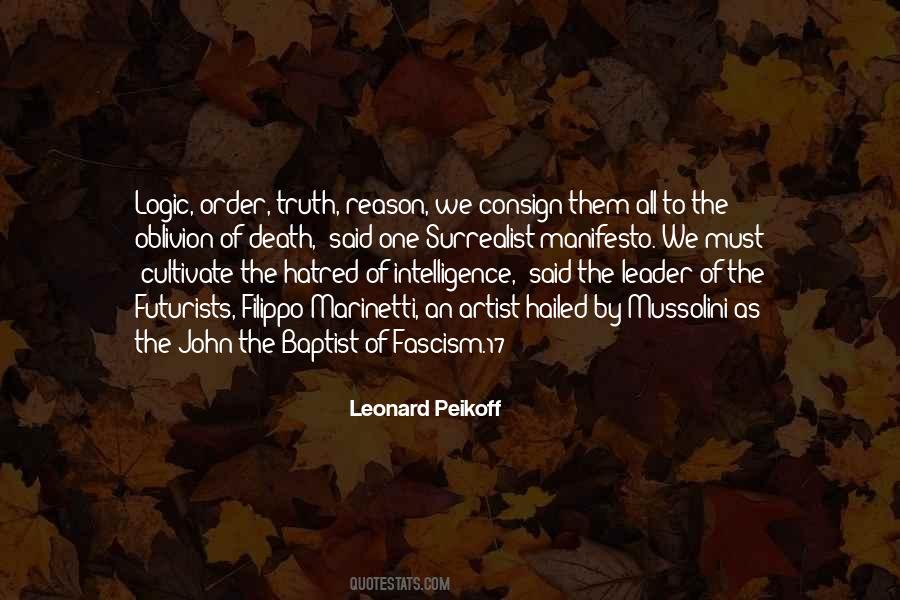 Leonard Peikoff Quotes #22208