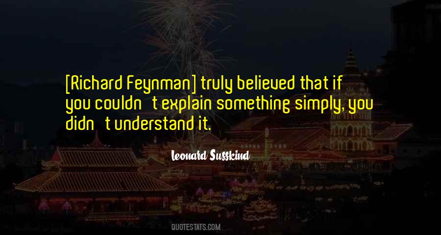 Leonard Susskind Quotes #70422