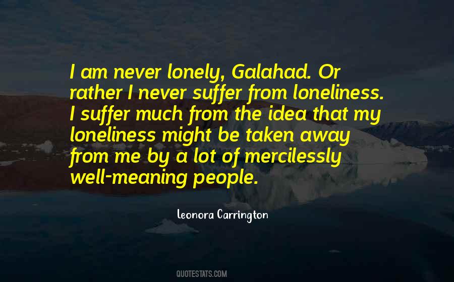 Leonora Carrington Quotes #1374433
