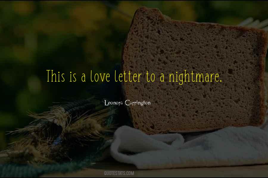 Leonora Carrington Quotes #419309