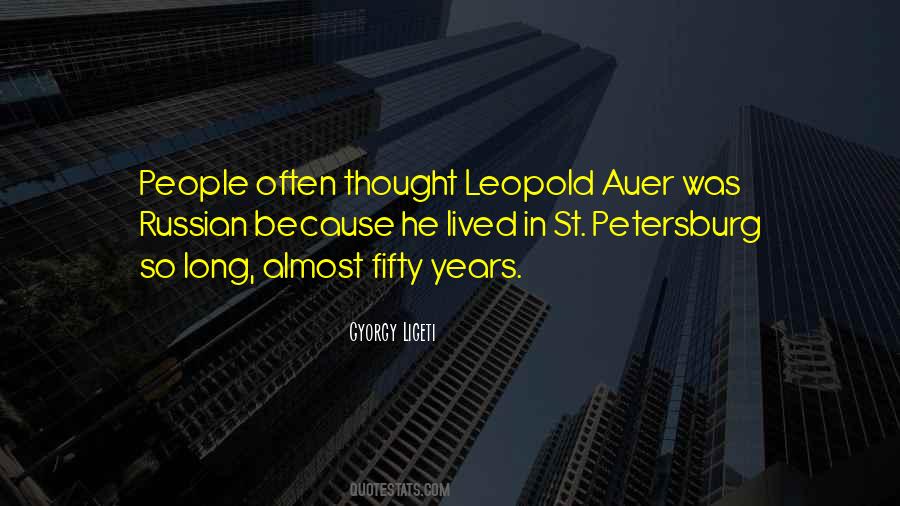 Leopold Auer Quotes #755137