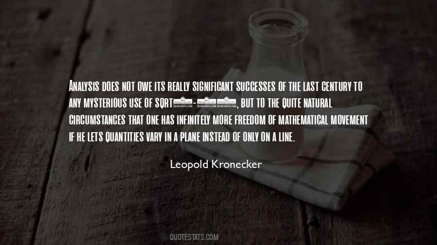 Leopold Kronecker Quotes #959855