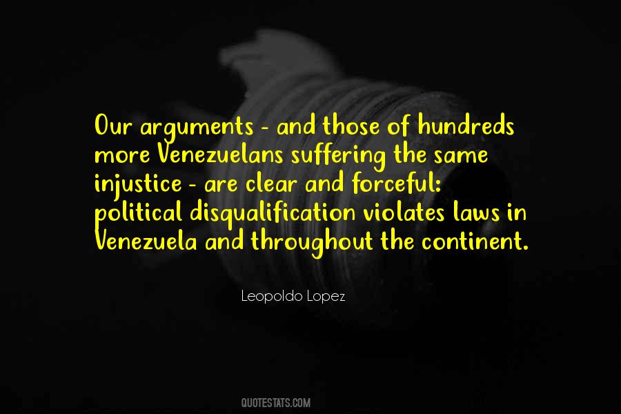 Leopoldo Lopez Quotes #815571