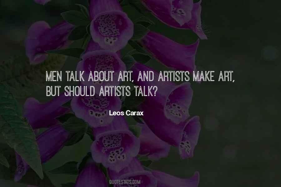 Leos Carax Quotes #1834852