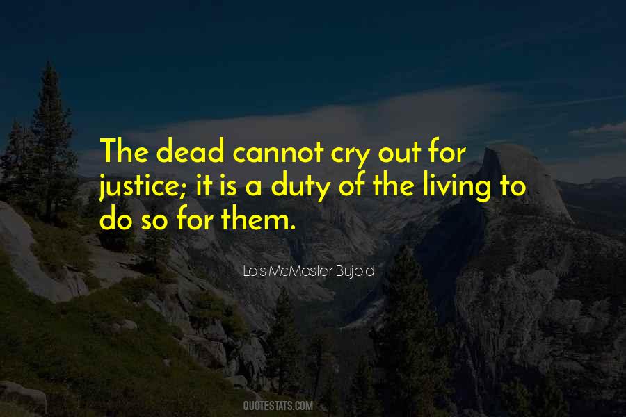 Quotes About The Dead #1802551