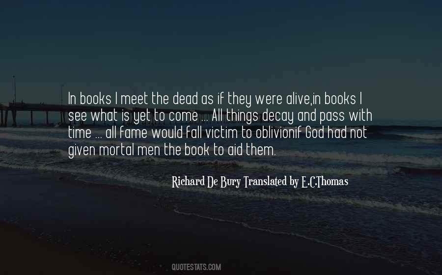Quotes About The Dead #1870532