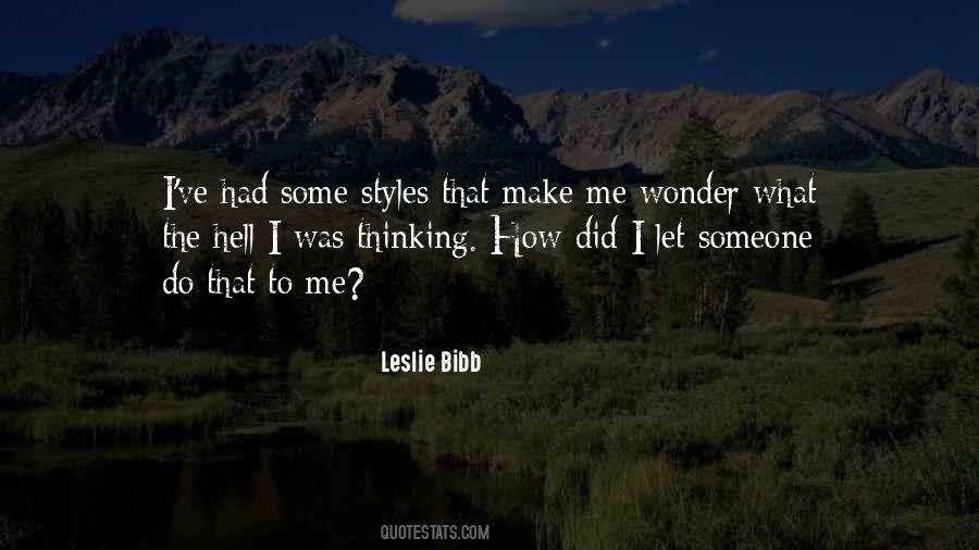 Leslie Bibb Quotes #843983