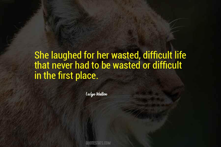 Leslye Walton Quotes #1739917