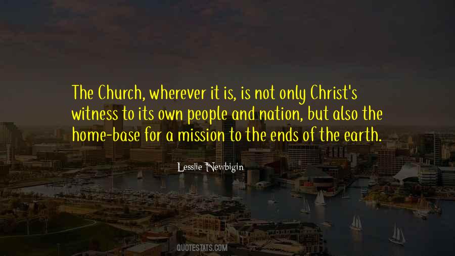 Lesslie Newbigin Quotes #1736922