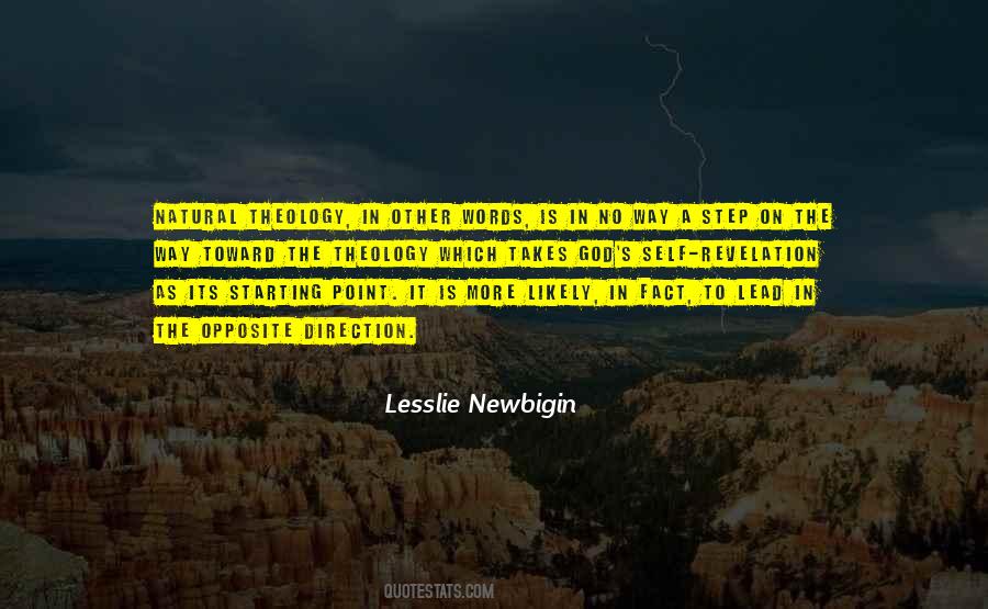 Lesslie Newbigin Quotes #282758