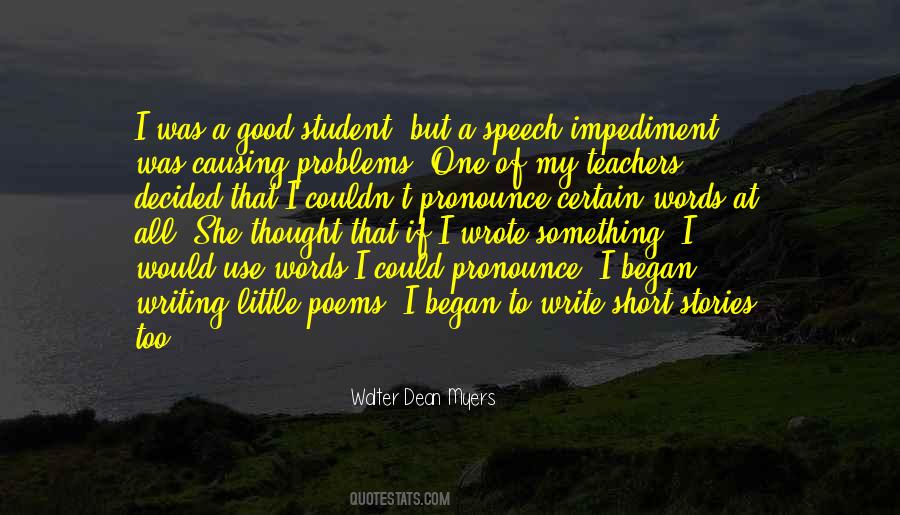 Quotes About Speech Teachers #402101