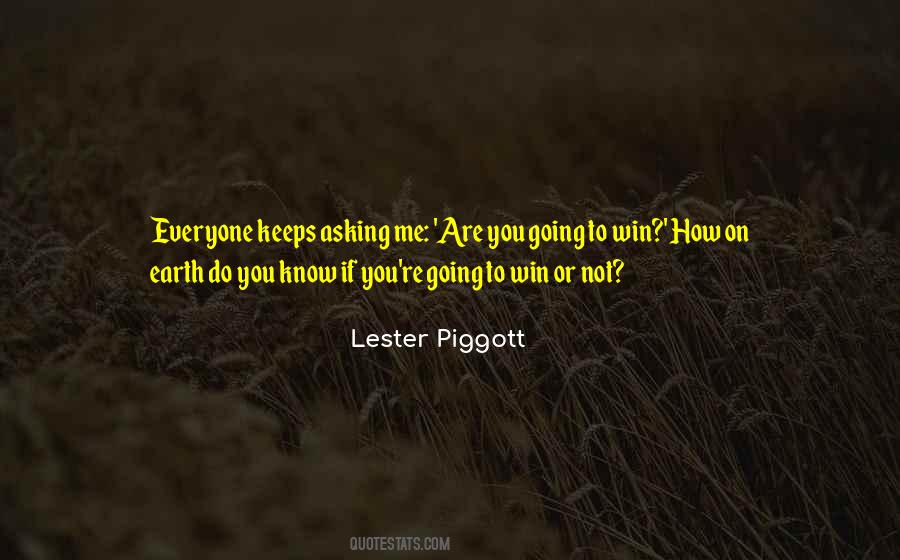 Lester Piggott Quotes #599290