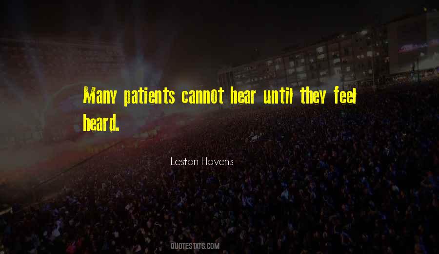 Leston Havens Quotes #771916