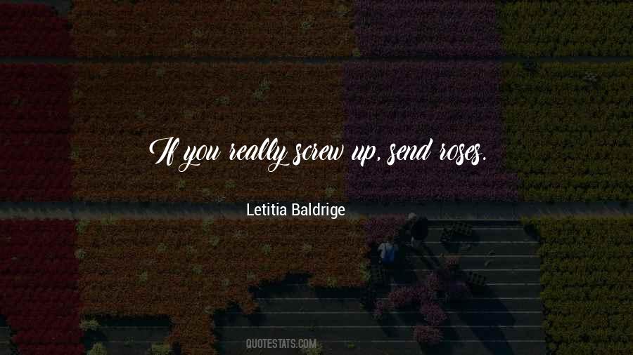 Letitia Baldrige Quotes #1149306