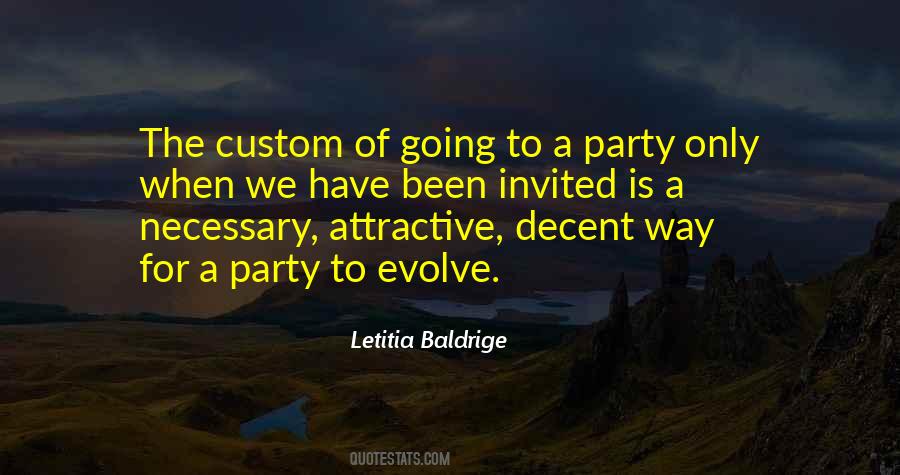 Letitia Baldrige Quotes #1297527