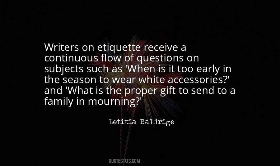 Letitia Baldrige Quotes #379664