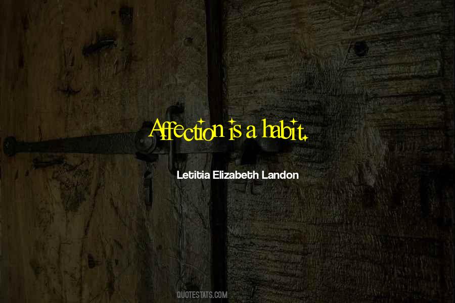 Letitia Elizabeth Landon Quotes #896210