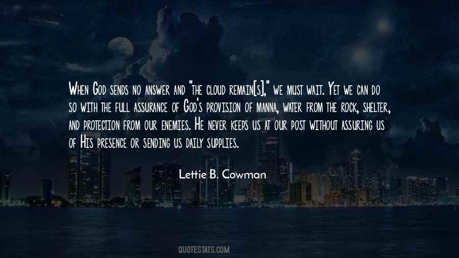 Lettie Cowman Quotes #1133353