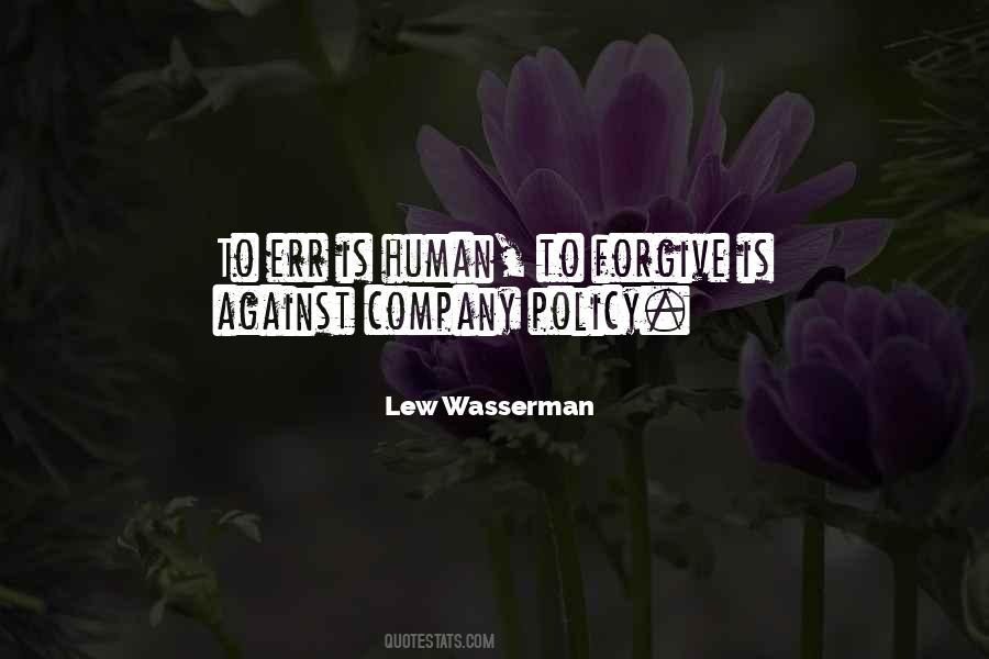 Lew Wasserman Quotes #613515