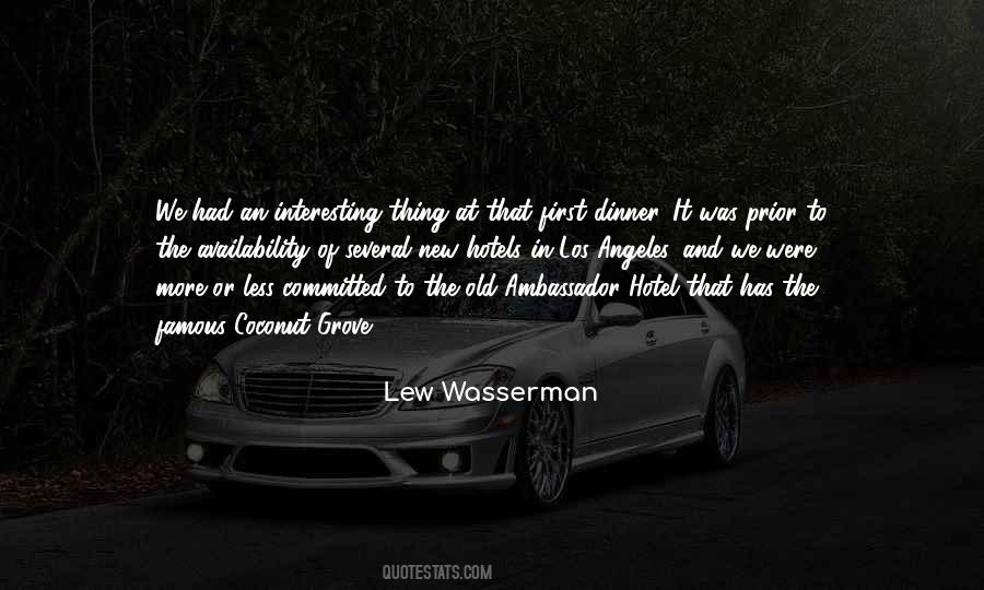 Lew Wasserman Quotes #739833