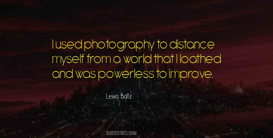 Lewis Baltz Quotes #942628