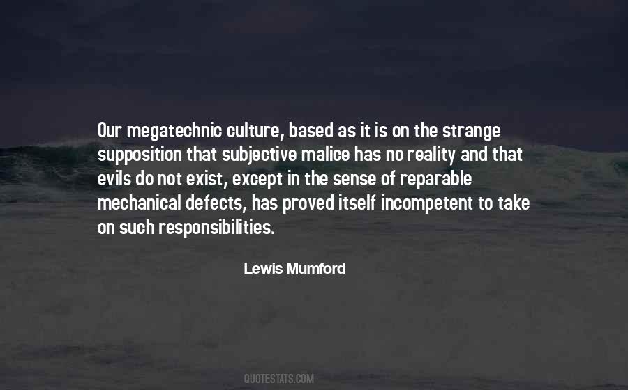 Lewis Mumford Quotes #930509