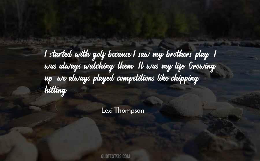 Lexi Thompson Quotes #784811