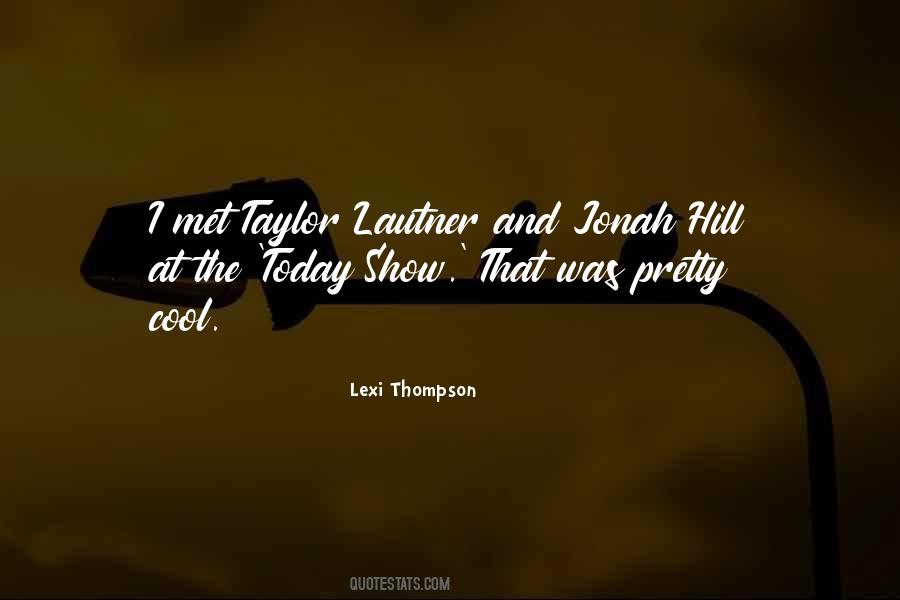 Lexi Thompson Quotes #959697