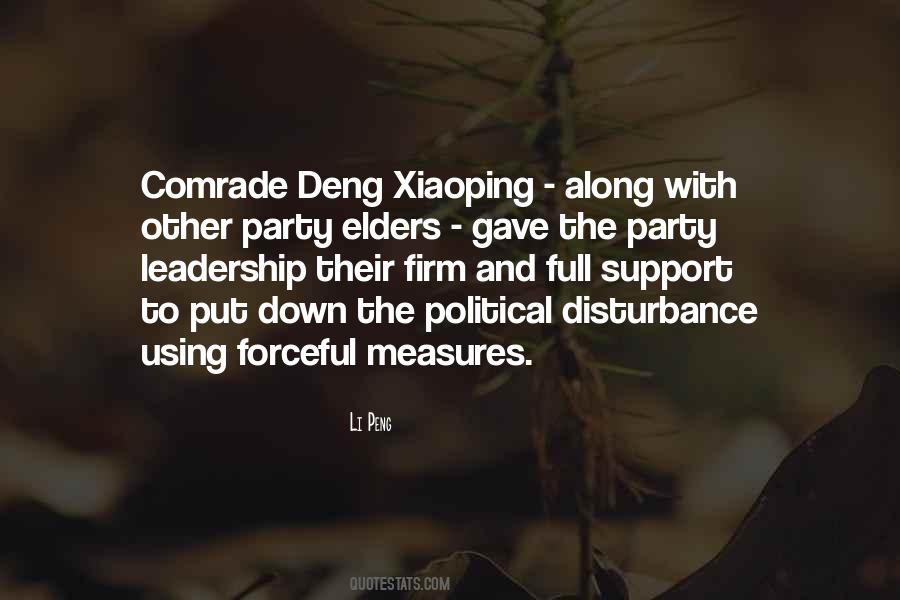 Li Peng Quotes #105540