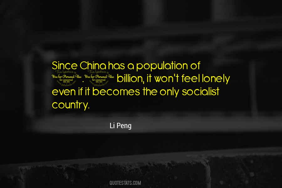 Li Peng Quotes #1365303