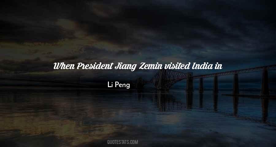 Li Peng Quotes #185904