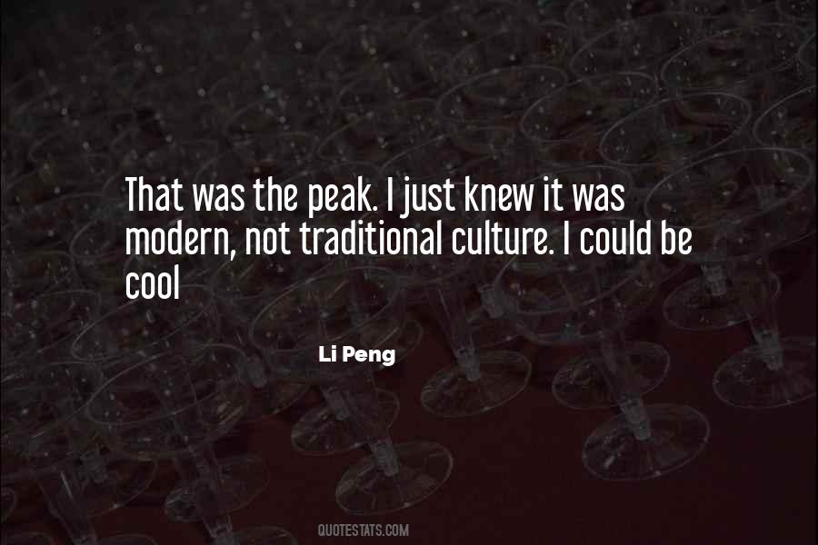 Li Peng Quotes #541980