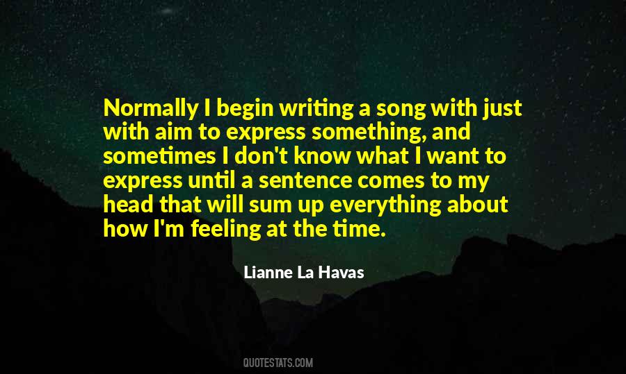 Lianne La Havas Quotes #1397408