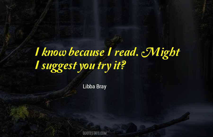 Libba Bray Quotes #259483