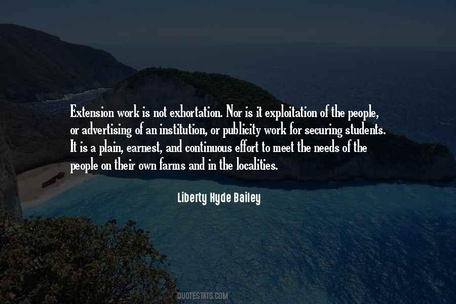 Liberty Hyde Bailey Quotes #1608535
