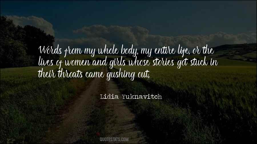 Lidia Yuknavitch Quotes #588100