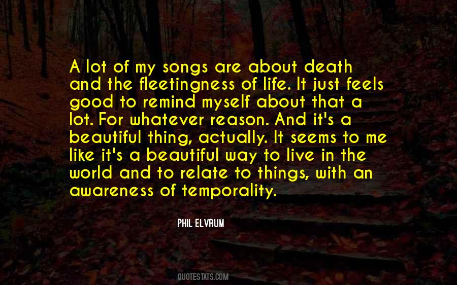 Quotes About Death To Life #24027