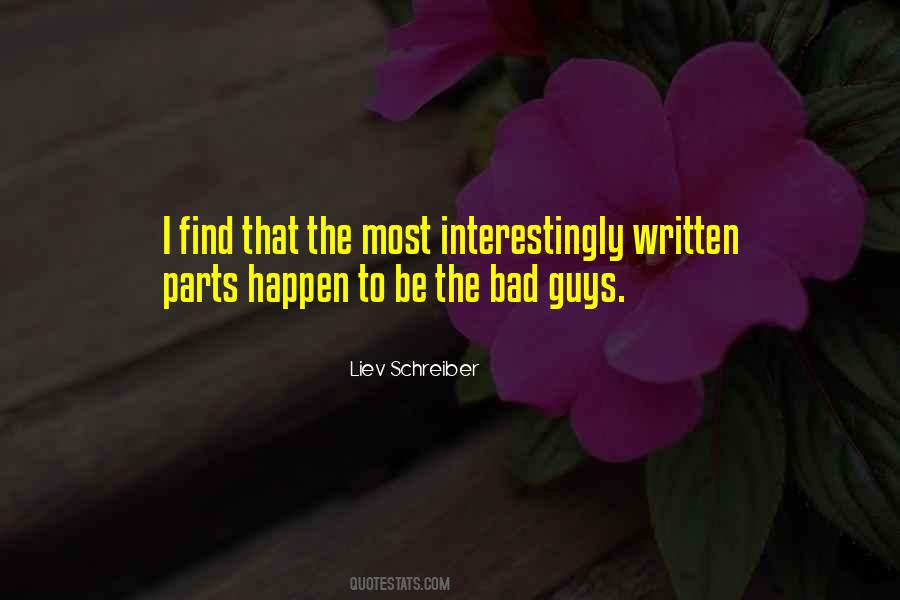 Liev Schreiber Quotes #452100