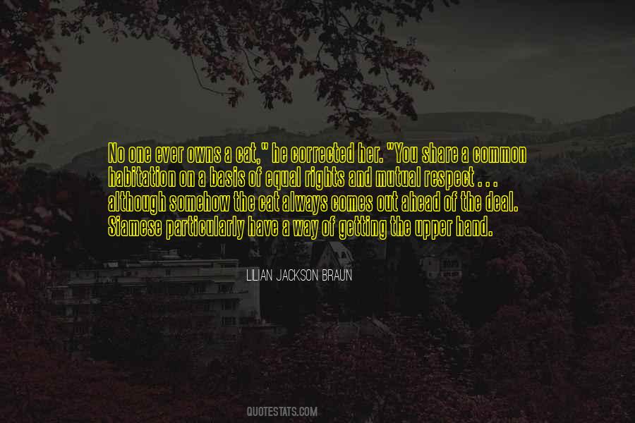 Lilian Jackson Braun Quotes #1112957