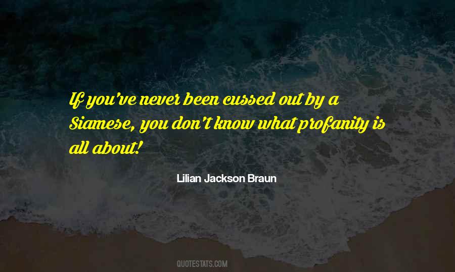 Lilian Jackson Braun Quotes #293437