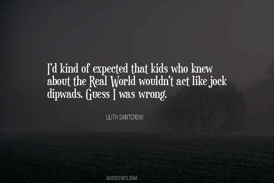 Lilith Saintcrow Quotes #457967