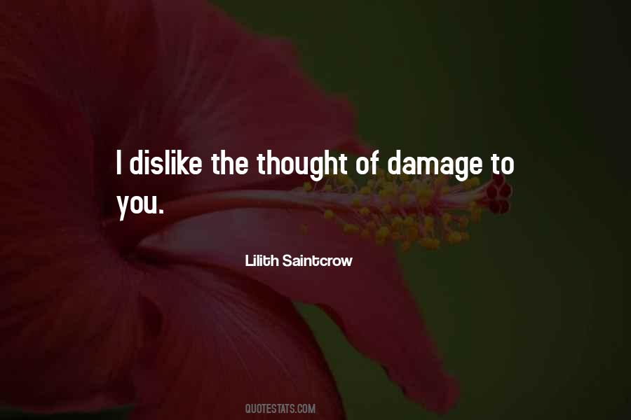 Lilith Saintcrow Quotes #875935